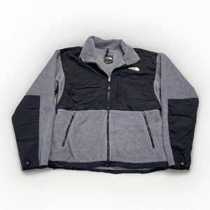 The North Face Denali Fleece Jacket Mens M Gray Polartec Y2k Vintage Gorpcore